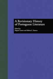 A Revisionary History of Portuguese Literature book cover