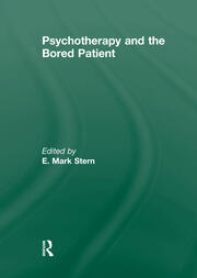 Psychotherapy and the Bored Patient book cover