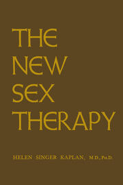 New Sex Therapy: Active Treatment Of Sexual Dysfunctions book cover