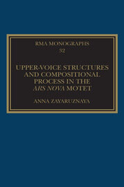 Upper-Voice Structures and Compositional Process in the Ars Nova Motet book cover