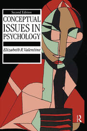 Conceptual Issues in Psychology book cover