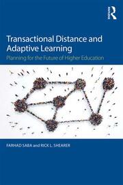 Transactional Distance and Adaptive Learning: Planning for the Future of Higher Education book cover