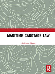 Maritime Cabotage Law book cover