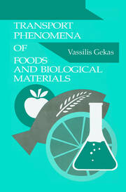Transport Phenomena of Foods and Biological Materials book cover