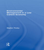 Environmental Management in a Low Carbon Economy book cover