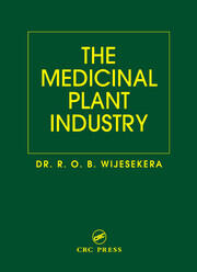 The Medicinal Plant Industry book cover