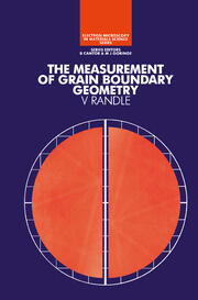 The Measurement of Grain Boundary Geometry book cover