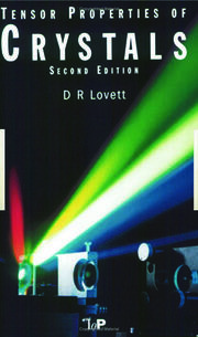 Tensor Properties of Crystals book cover