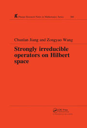 Strongly Irreducible Operators on Hilbert Space book cover
