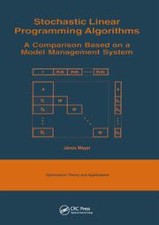 Stochastic Linear Programming Algorithms: A Comparison Based on a Model Management System book cover