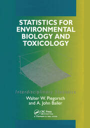 Statistics for Environmental Biology and Toxicology book cover