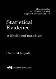 Statistical Evidence: A Likelihood Paradigm book cover
