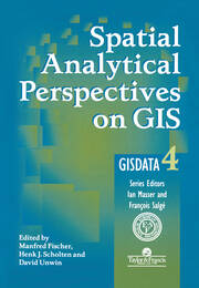Spatial Analytical Perspectives on GIS book cover