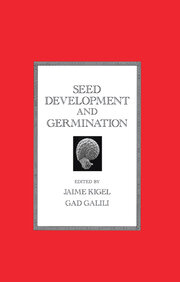 Seed Development and Germination book cover