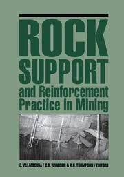 Rock Support and Reinforcement Practice in Mining book cover