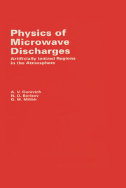 Physics of Microwave Discharges: Artificially Ionized Regions in the Atmosphere book cover