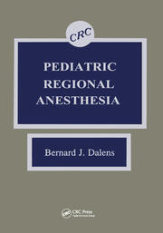 Pediatric Regional Anesthesia book cover