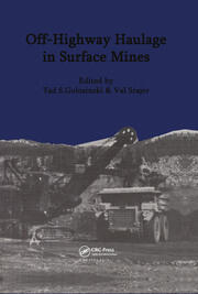 Off-highway Haulage in Surface Mines: Proceedings of the international symposium, Edmonton, 15-17 May 1989 book cover
