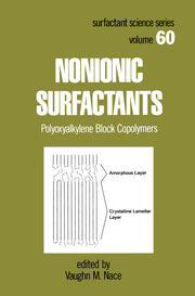 Nonionic Surfactants: Polyoxyalkylene Block Copolymers book cover