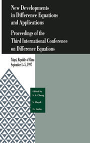 New Developments in Difference Equations and Applications: Proceedings of the Third International Conference on Difference Equations book cover
