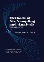 Methods of Air Sampling and Analysis book cover