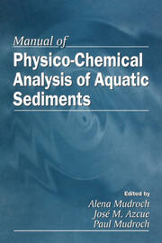 Manual of Physico-Chemical Analysis of Aquatic Sediments book cover