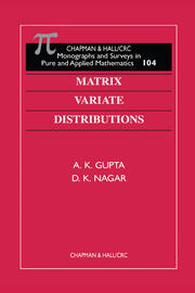Matrix Variate Distributions book cover