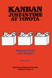 Kanban Just-in Time at Toyota: Management Begins at the Workplace book cover