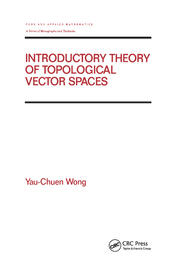 Introductory Theory of Topological Vector SPates book cover