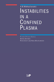 Instabilities in a Confined Plasma book cover
