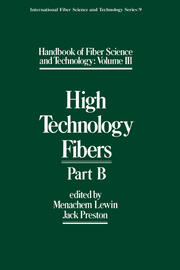 Handbook of Fiber Science and Technology Volume 2: High Technology Fibers: Part B book cover