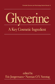 Glycerine: A Key Cosmetic Ingredient book cover