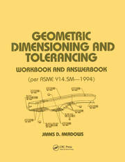 Geometric Dimensioning and Tolerancing: Workbook and Answerbook book cover