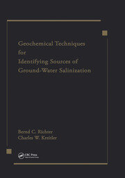 Geochemical Techniques for Identifying Sources of Ground-Water Salinization book cover