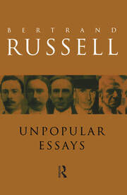 Unpopular Essays book cover