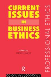 Current Issues in Business Ethics book cover