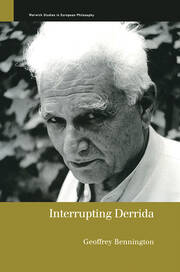Interrupting Derrida book cover