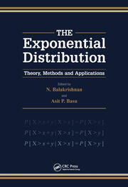 Exponential Distribution: Theory, Methods and Applications book cover