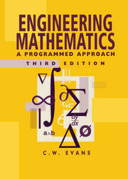 Engineering Mathematics: A Programmed Approach, 3th Edition book cover