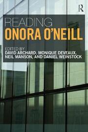 Reading Onora O'Neill book cover