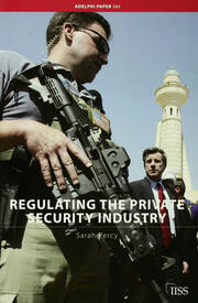 Regulating the Private Security Industry book cover