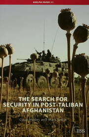 The Search for Security in Post-Taliban Afghanistan book cover