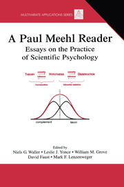 A Paul Meehl Reader: Essays on the Practice of Scientific Psychology book cover