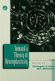 Toward a Theory of Neuroplasticity book cover