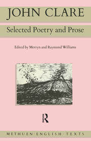 John Clare: Selected Poetry and Prose book cover