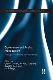 Governance and Public Management: Strategic Foundations for Volatile Times book cover