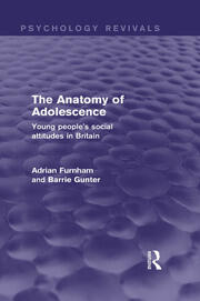The Anatomy of Adolescence: Young People's Social Attitudes in Britain book cover
