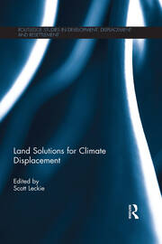 Land Solutions for Climate Displacement book cover