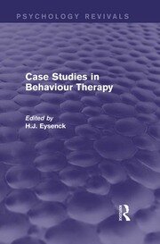 Case Studies in Behaviour Therapy book cover