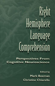 Right Hemisphere Language Comprehension: Perspectives From Cognitive Neuroscience book cover